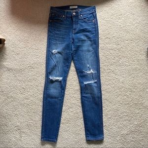 Madewell 9” High riser skinny skinny jeans